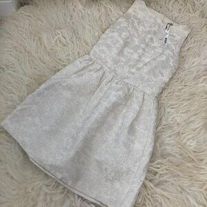 Alice + Olivia 'Lillyanne' Jacquard Fit & Flare Dress